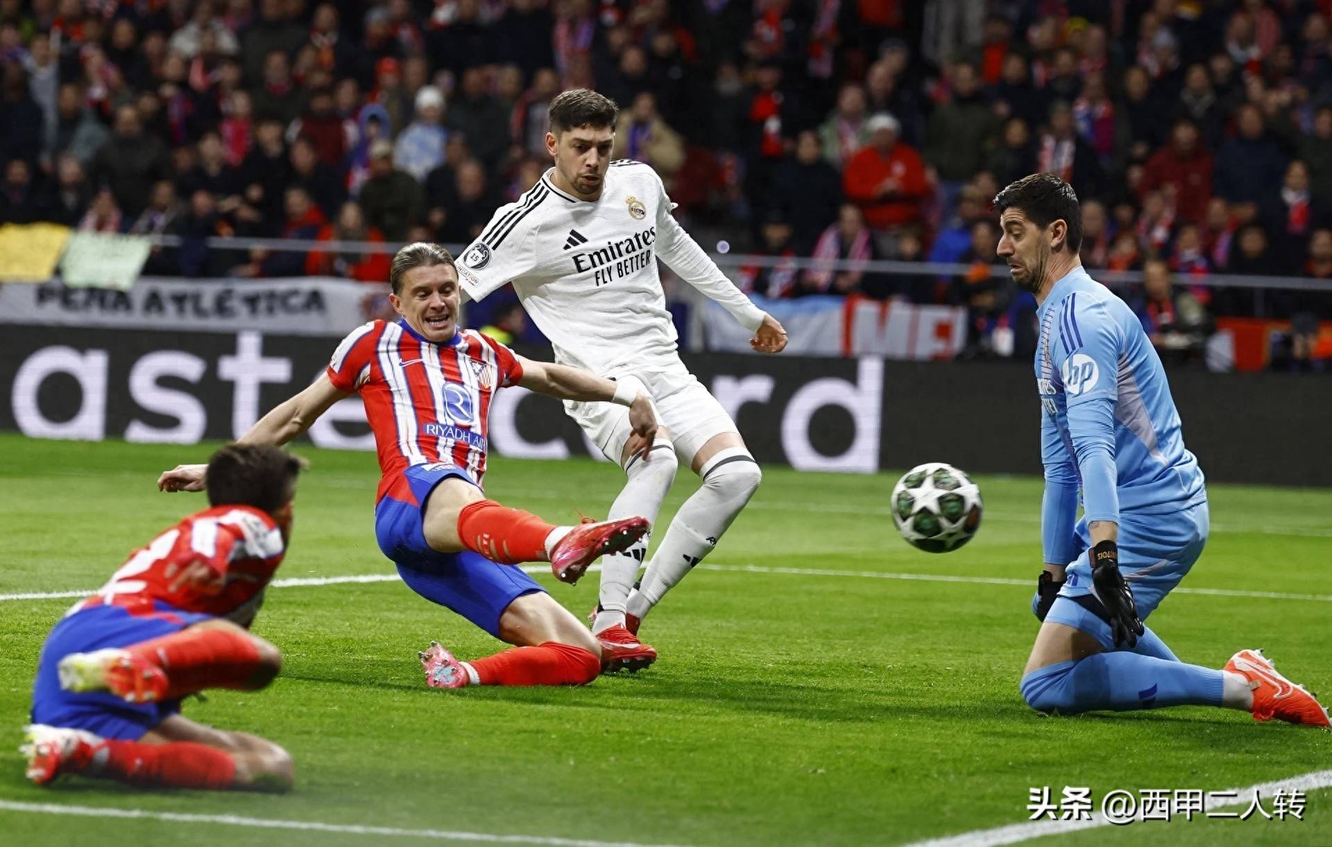 巴黎险胜马德里竞技，晋级欧冠四强