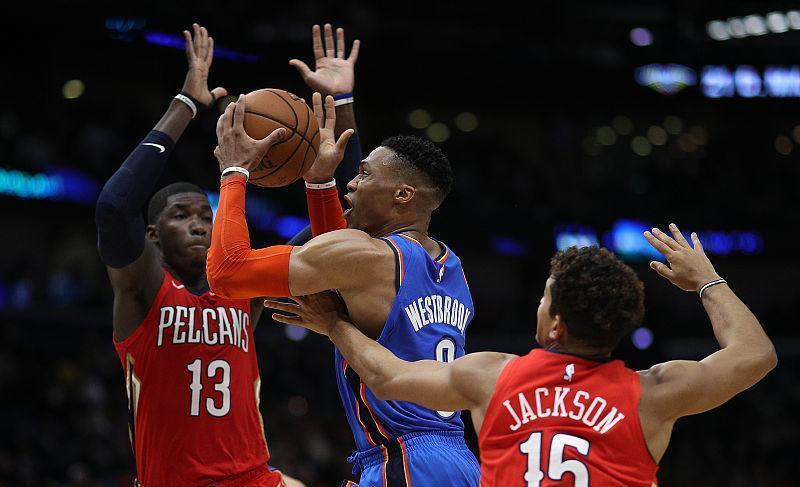 魔术横扫雷霆，浓眉哥扛起全队