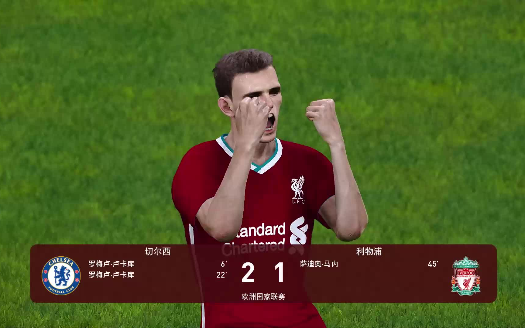 马内梅开二度，利物浦晋级欧冠半决赛